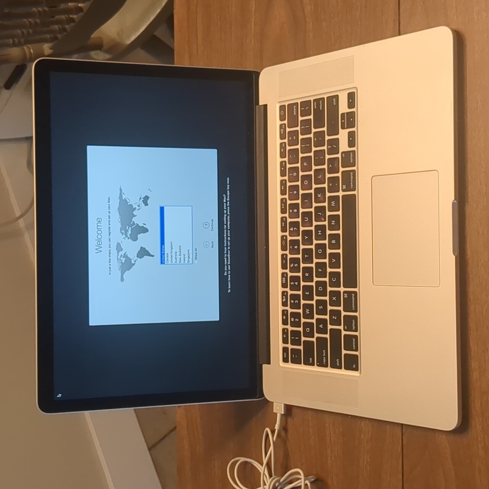 15 inch MacBook pro